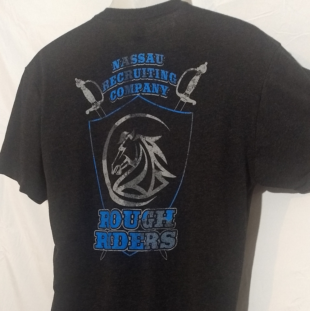 US ARMY ROUGH RIDER T-SHIRT L - Picture 2 of 7